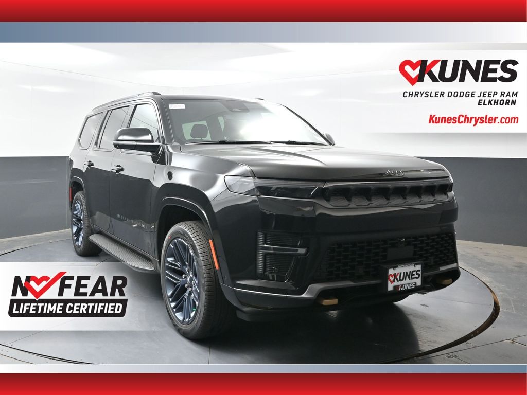 High Gloss Black 2026 Jeep Grand Wagoneer SUV / Crossover Four-Wheel Drive 8-Speed Automatic