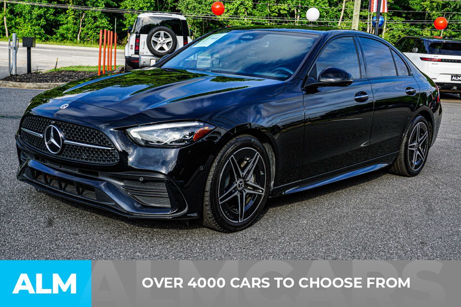 Used 2024 Black Mercedes-Benz C 300 image 2