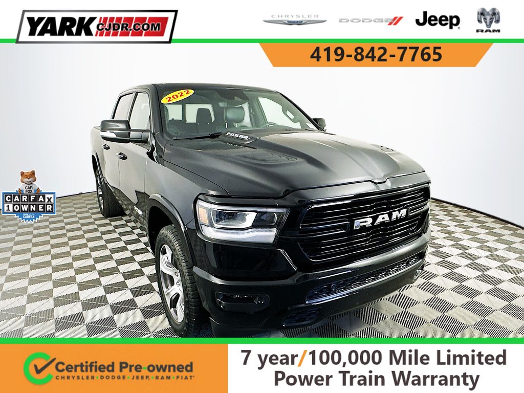  2022 RAM 1500 Laramie Crew Cab 4WD   