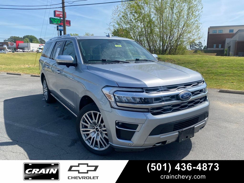 Silver Metallic 2023 Ford Expedition SUV / Crossover Four-Wheel Drive Automatic