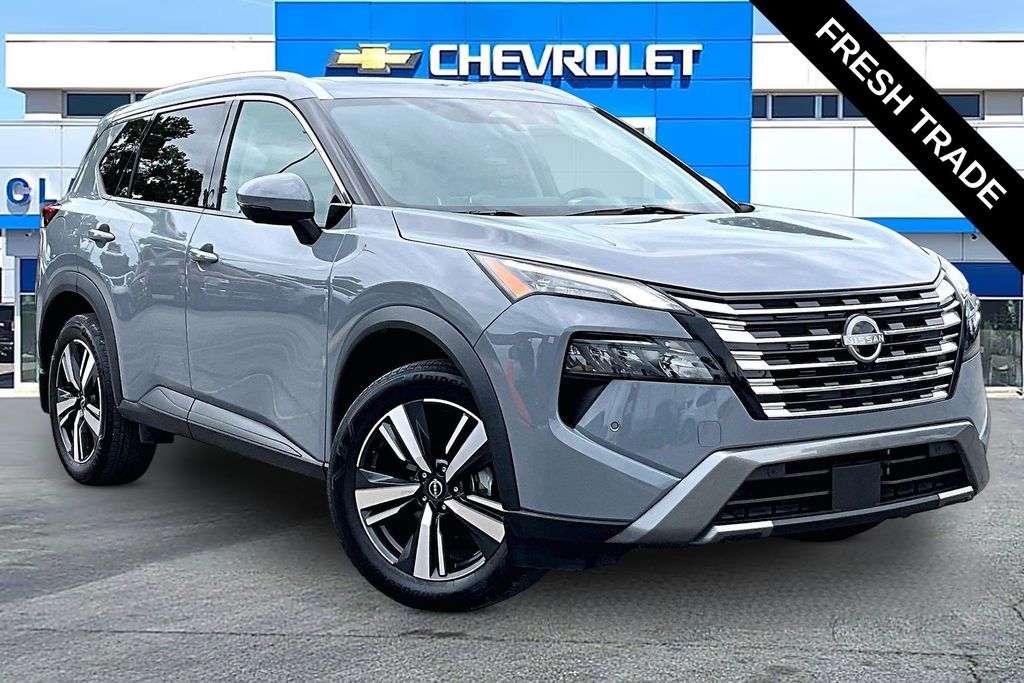 Boulder Gray Pearl 2024 Nissan Rogue SUV / Crossover Front-Wheel Drive Continuously Variable Transmission