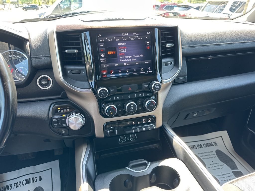 2021 Bright White Clearcoat Ram 1500 Laramie 4X4 Truck