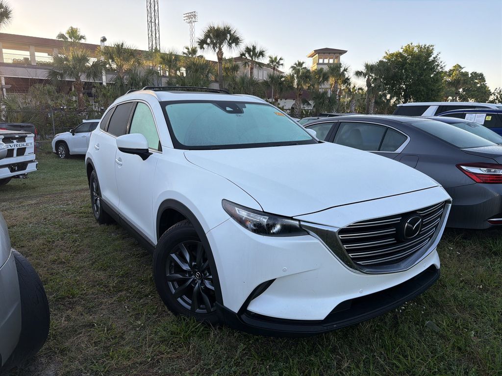 Snowflake White Pearl Mica 2020 Mazda CX-9 Touring FWD SUV / Crossover Front-Wheel Drive 6-Speed Automatic