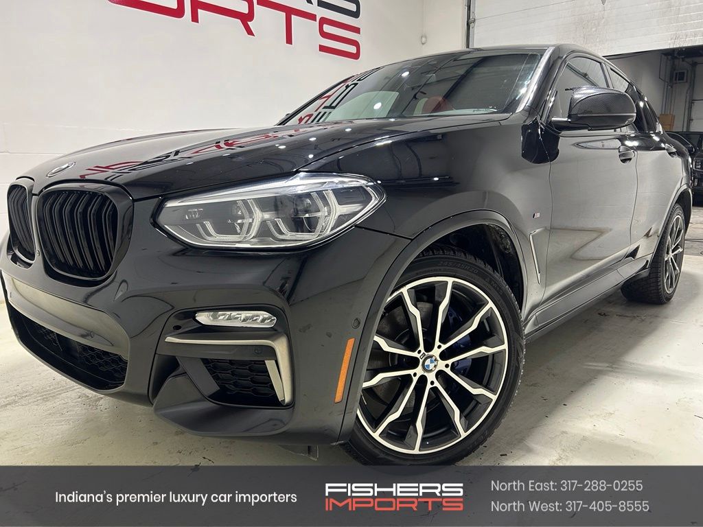 Black 2019 BMW X4 SUV / Crossover All-Wheel Drive 8-Speed Automatic