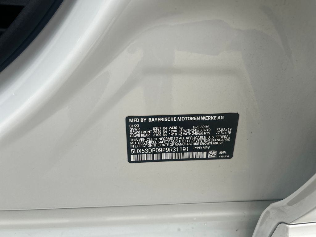 2023 BMW X3 xDrive30i White at Klick Lewis Buick Chevrolet