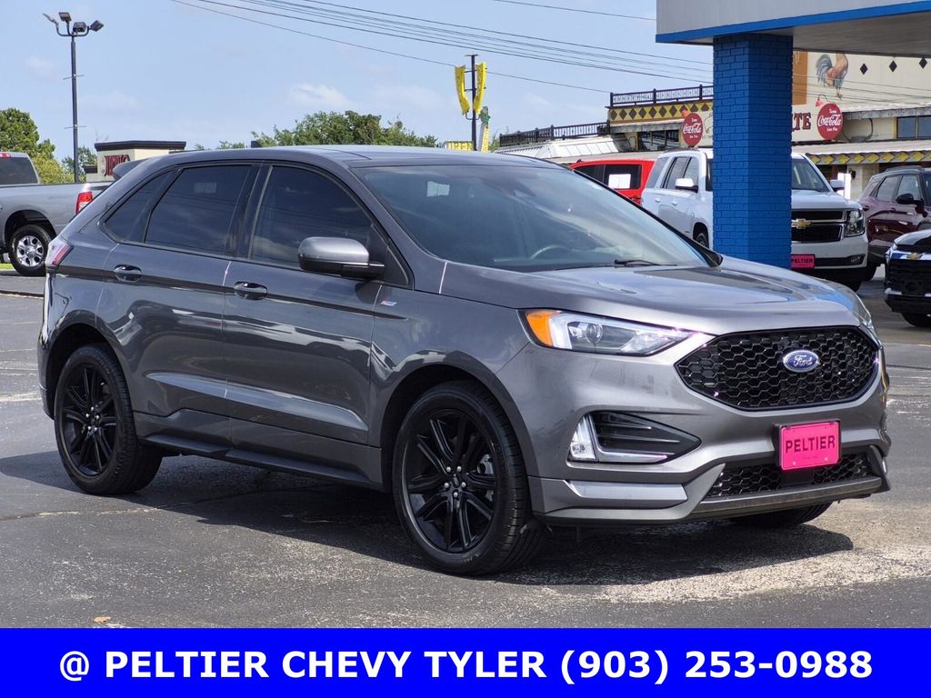 Gray Metallic 2023 Ford Edge SUV / Crossover All-Wheel Drive 8-Speed Automatic