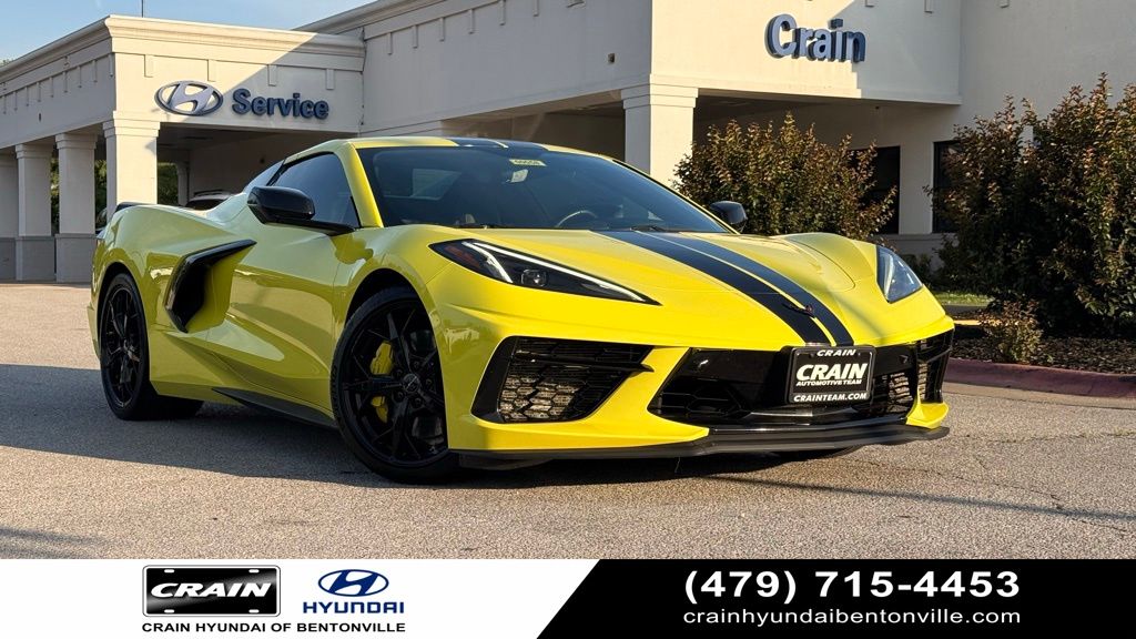 Yellow Metallic 2021 Chevrolet Corvette Convertible Rear-Wheel Drive 8-Speed Dual Clutch