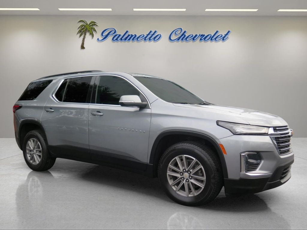Sterling Gray Metallic 2024 Chevrolet Traverse SUV / Crossover Front-Wheel Drive 9-Speed Automatic