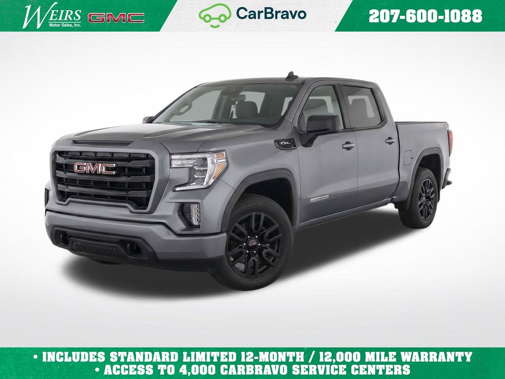 Gray (Satin Steel Metallic) 2021 GMC Sierra 1500 Pickup Truck Four-Wheel Drive Automatic