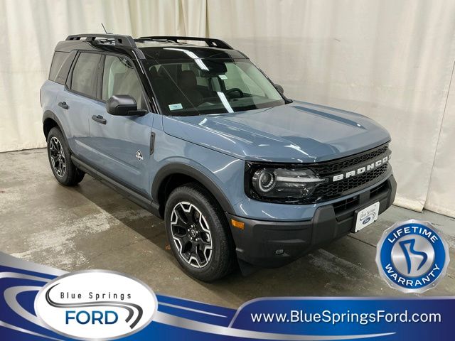 Blue (Azure Gray Metallic Tri-Coat) 2026 Ford Bronco Sport SUV / Crossover All-Wheel Drive 8-Speed Automatic