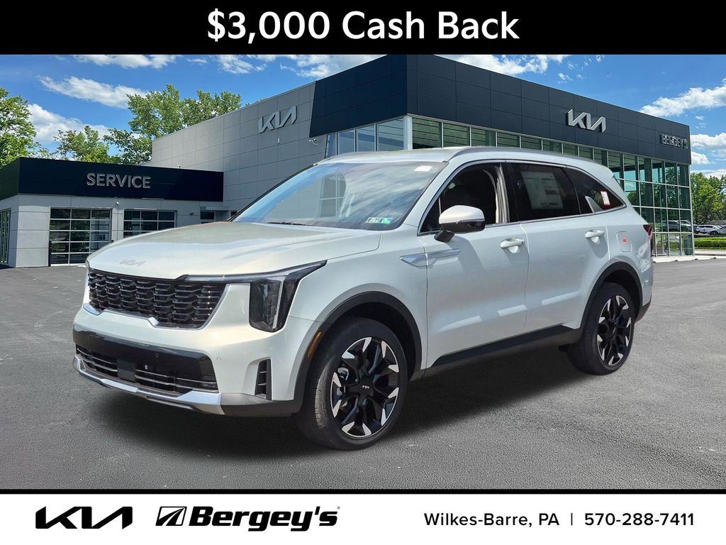 White (Ivory Silver) 2026 Kia Sorento SUV / Crossover All-Wheel Drive 8-Speed Dual Clutch