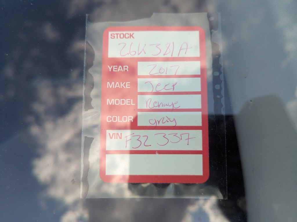 used 2017 Jeep Renegade car, priced at $8,893