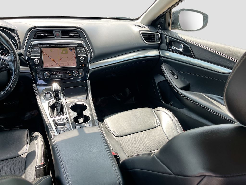 2019 Nissan Maxima 3.5 SL Gray at Central Houston Nissan