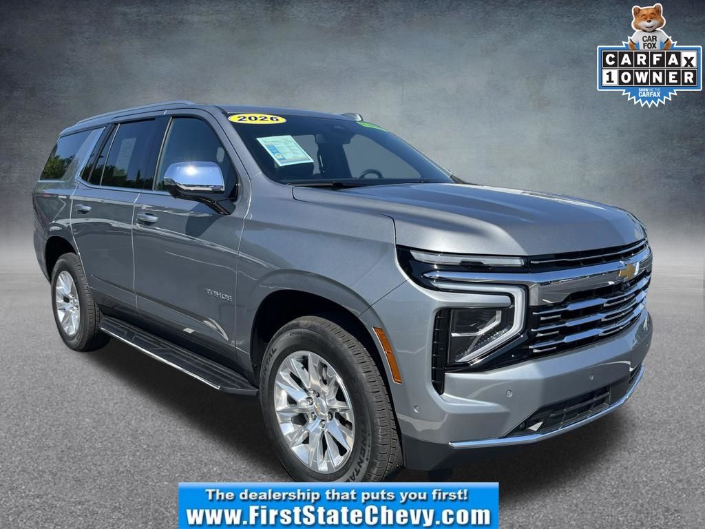 Sterling Gray Metallic 2026 Chevrolet Tahoe Premier 4WD SUV / Crossover Four-Wheel Drive