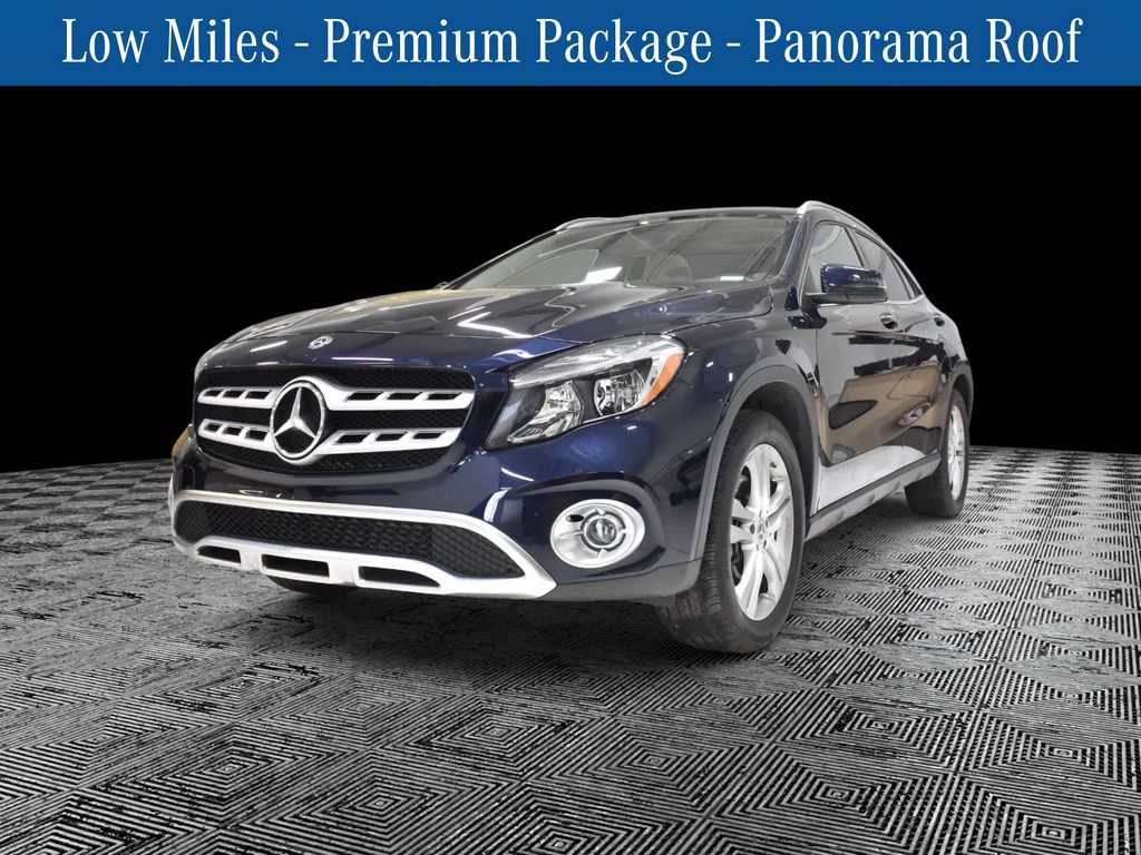 Denim Blue Metallic 2019 Mercedes-Benz GLA 250 4MATIC SUV / Crossover All-Wheel Drive 7-Speed Automatic