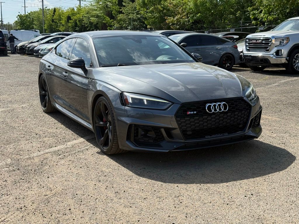 Daytona Gray Pearl 2019 Audi RS 5 Sportback Sedan All-Wheel Drive 8-Speed Automatic