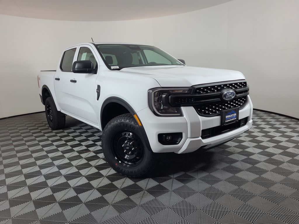 Oxford White 2026 Ford Ranger XL SuperCrew 4WD Pickup Truck Four-Wheel Drive Automatic