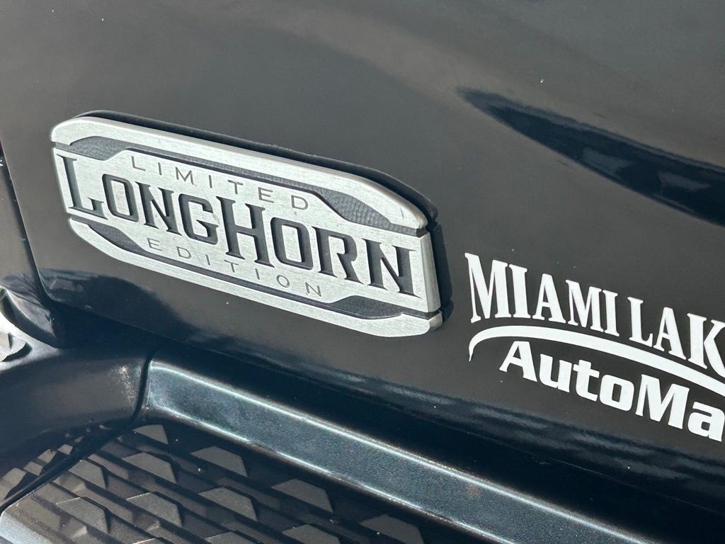 Used 2024 Diamond Black Crystal Pearlcoat Ram Longhorn image 37