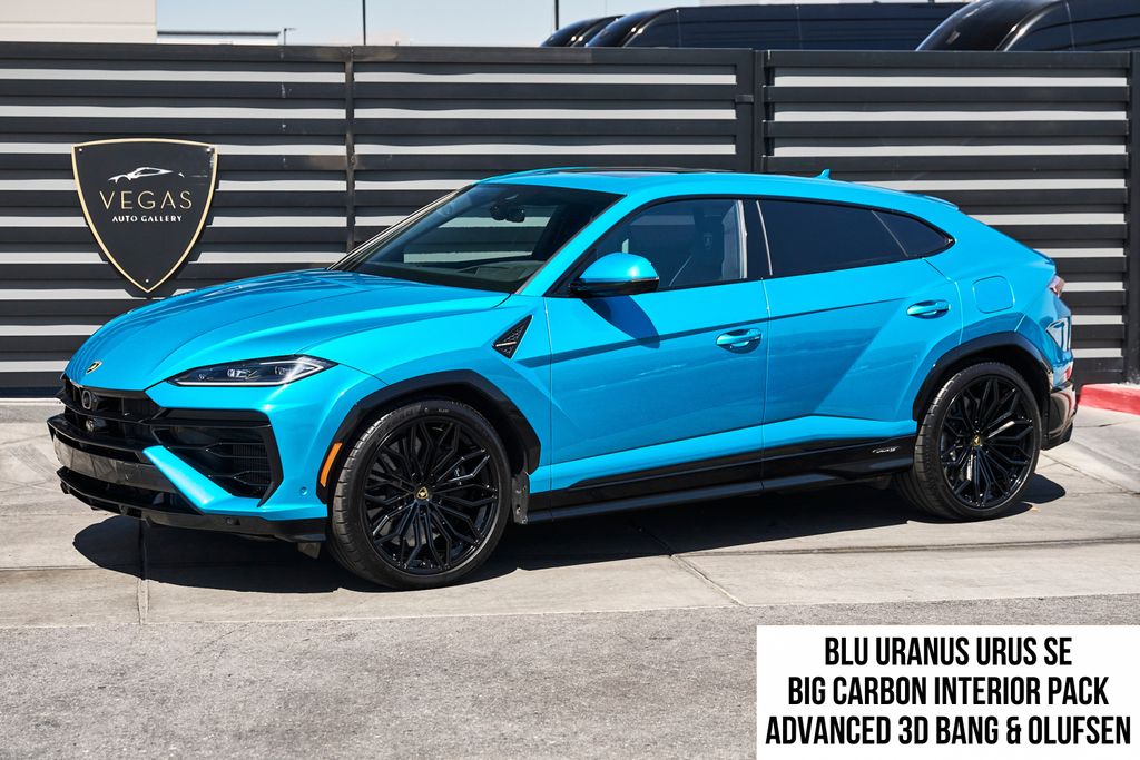Blu Uranus Metallic 2025 Lamborghini Urus SE AWD SUV / Crossover All-Wheel Drive 8-Speed Automatic