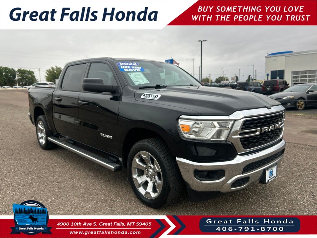 2022 RAM 1500 Big Horn Crew Cab 4WD