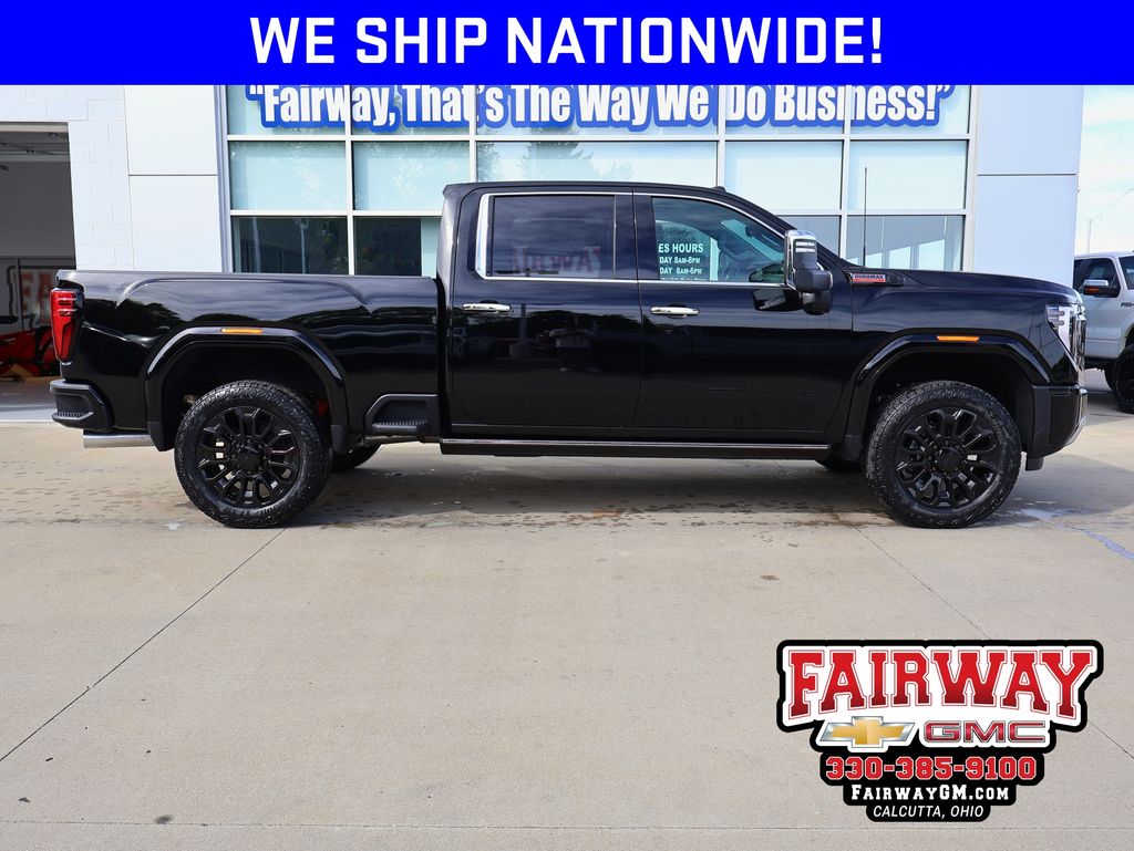 Onyx Black 2026 GMC Sierra 2500HD Pickup Truck Four-Wheel Drive Automatic