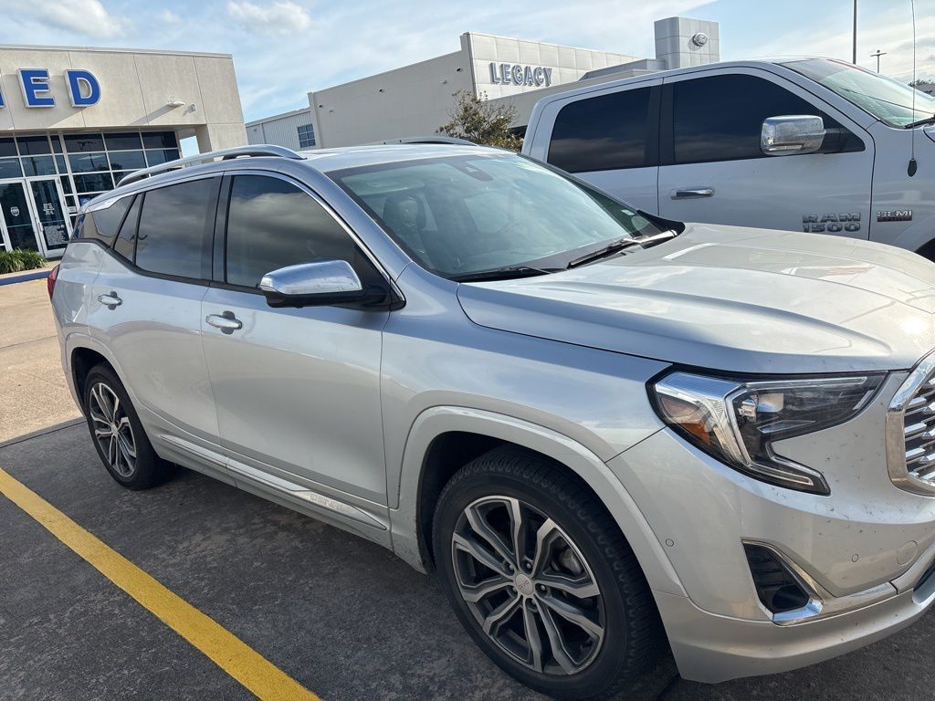2019 GMC Terrain Denali Silver at North Houston Mitsubishi