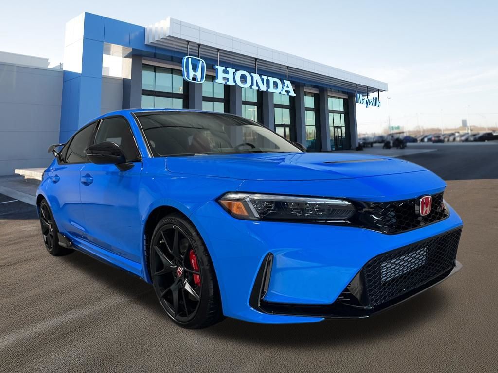 Blue Pearl 2026 Honda Civic Type R Hatchback Front-Wheel Drive 6-Speed Manual