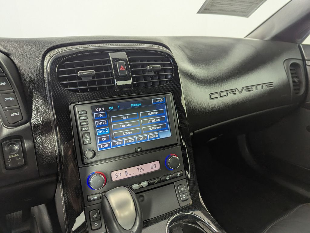 2008 Black Chevrolet Corvette Base RWD Coupe