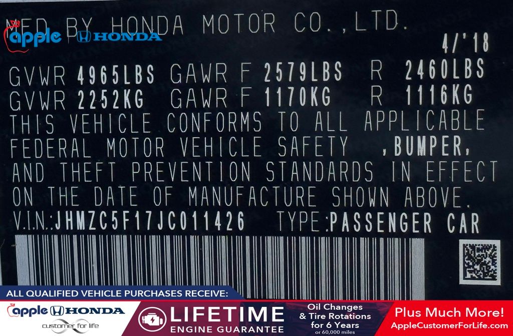 2018 Honda Clarity Plug-In Hybrid 