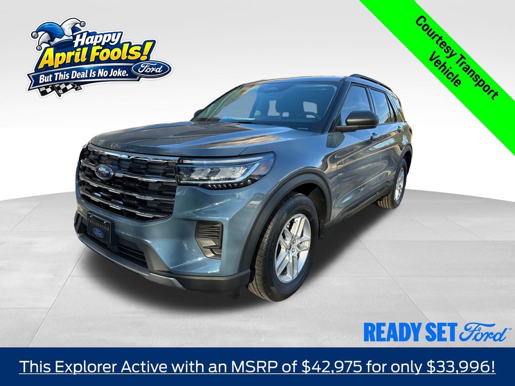 Vapor Blue Metallic 2026 Ford Explorer Active RWD SUV / Crossover Rear-Wheel Drive Automatic