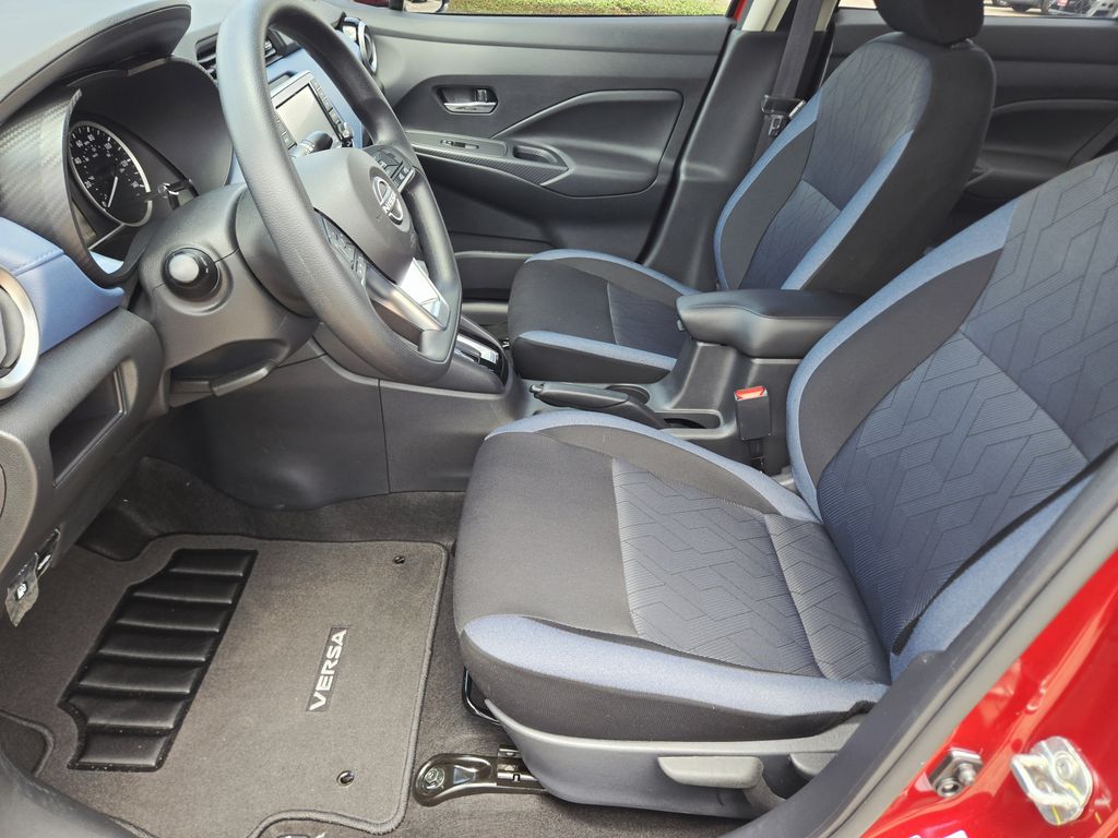 2025 Nissan Versa 1.6 SV Red at South Houston Nissan