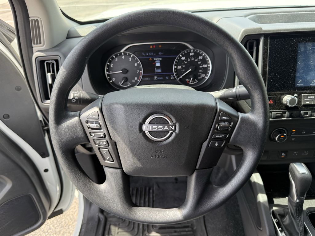 2025 Nissan Frontier S White at Bravo Nissan