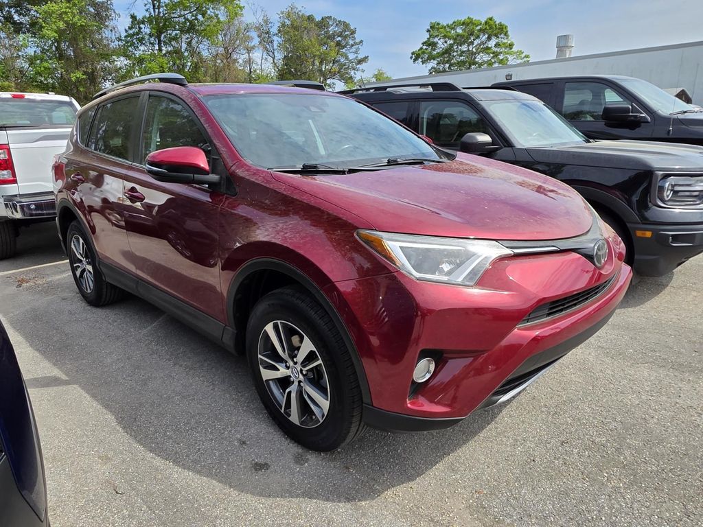 Red 2018 Toyota RAV4 Adventure SUV / Crossover Front-Wheel Drive 6-Speed Automatic