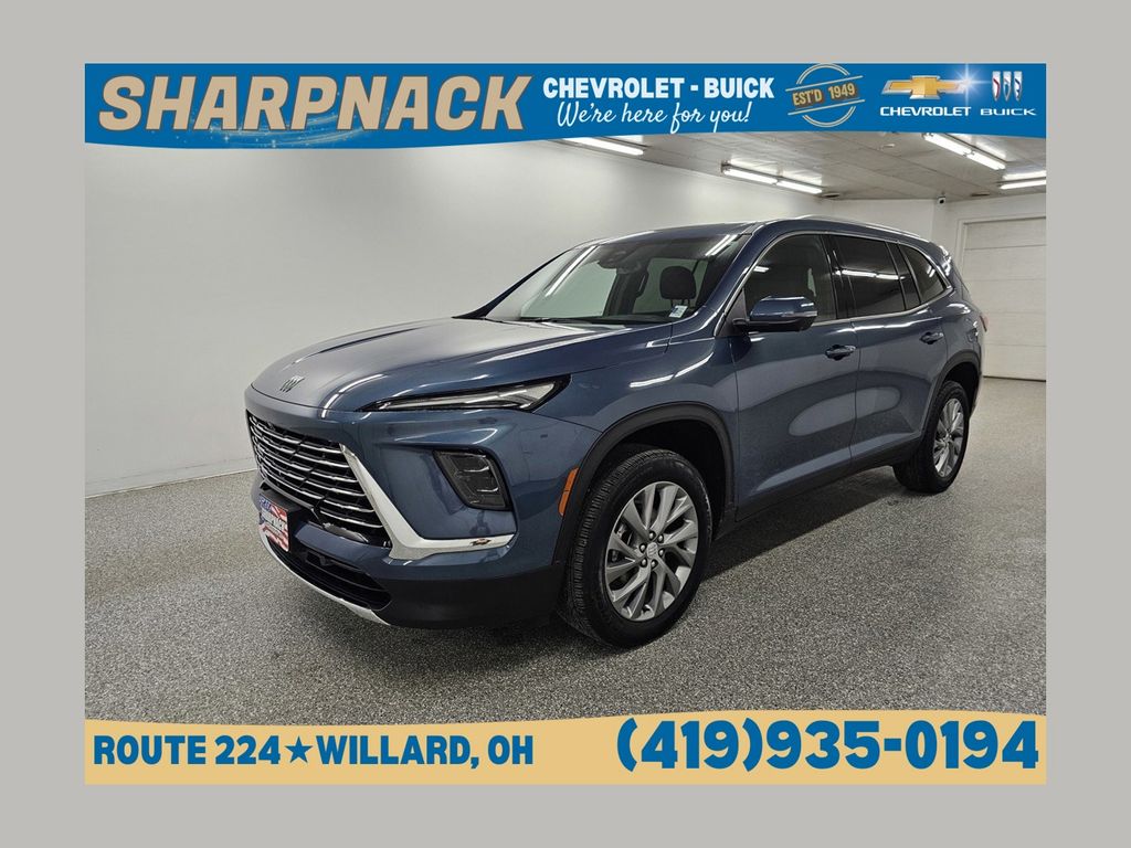 Ocean Blue Metallic 2025 Buick Enclave Preferred FWD SUV / Crossover Front-Wheel Drive 8-Speed Automatic