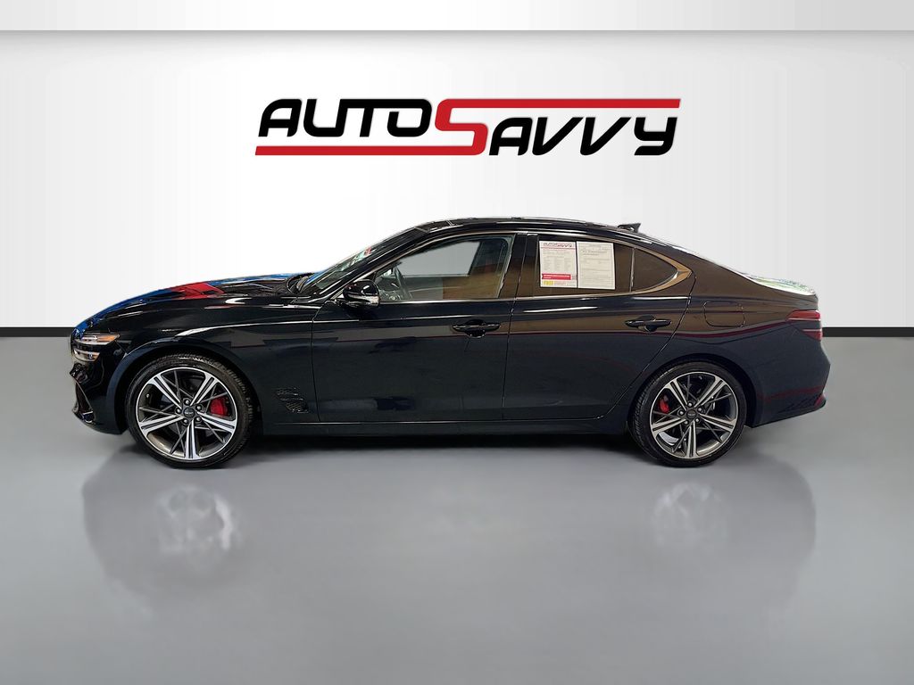 Used 2024 Black Genesis 3.3T Sport Advanced image 4