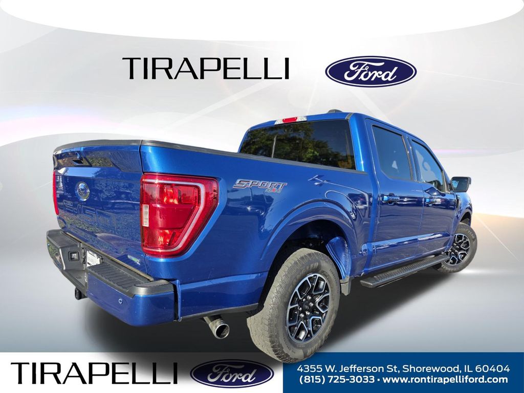 Certified Used 2022 Blue Ford XLT image 5