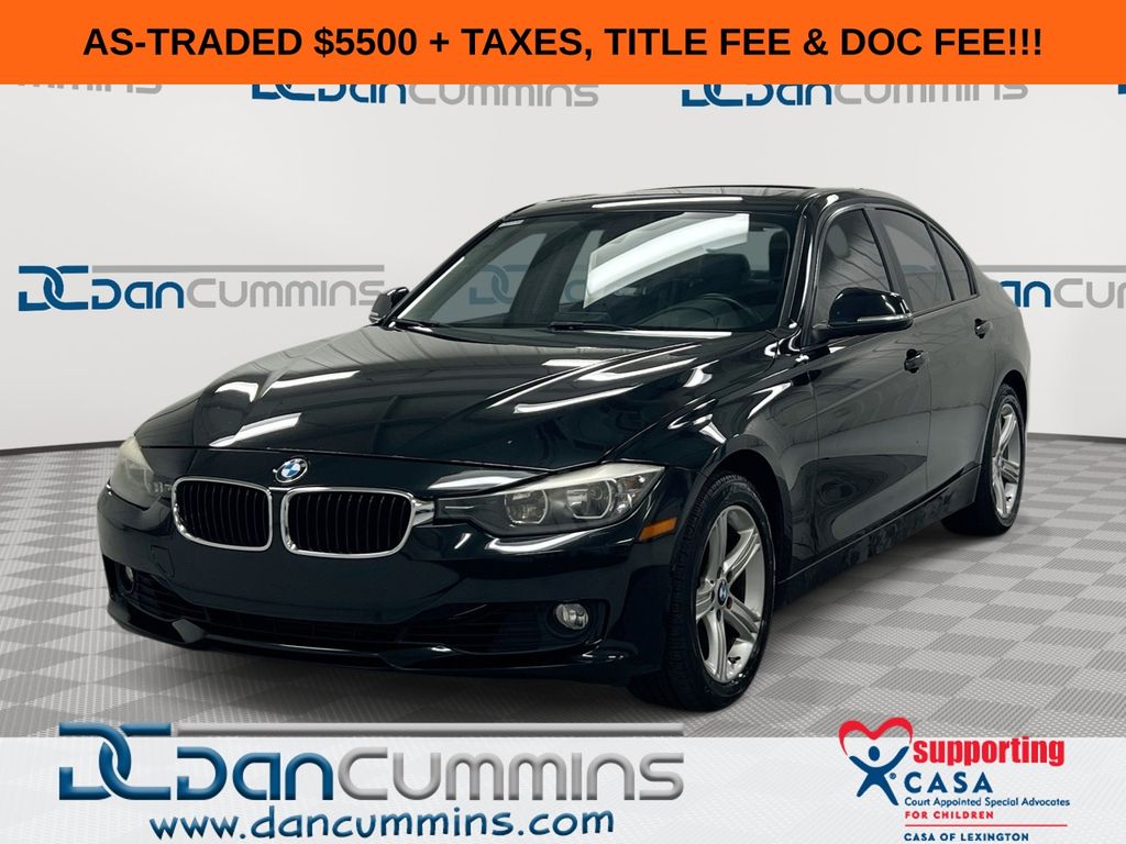Black Sapphire Metallic 2015 BMW 3 Series Sedan All-Wheel Drive 8-Speed Automatic