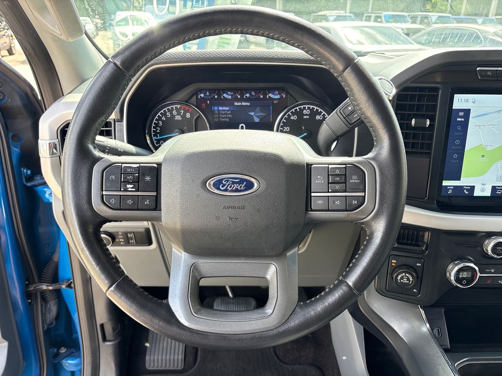 Certified Used 2021 Blue Ford XLT image 17