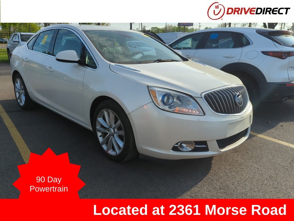 White Diamond Clearcoat 2016 Buick Verano Convenience FWD Sedan Front-Wheel Drive 6-Speed Automatic Overdrive
