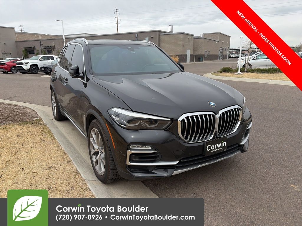 Black Sapphire Metallic 2020 BMW X5 xDrive40i AWD SUV / Crossover All-Wheel Drive 8-Speed Automatic