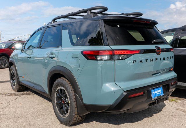 2026 Nissan Pathfinder Rock Creek Green at South Hills Kia