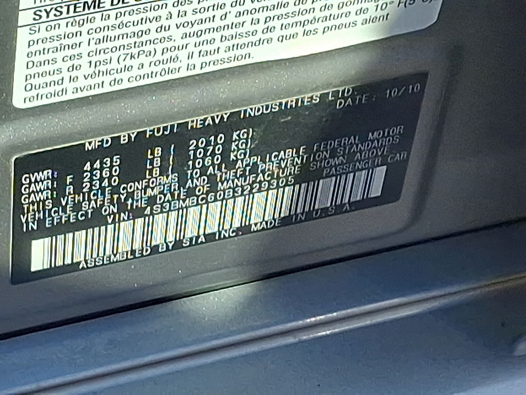 Thumbnail: 2011 Subaru Legacy - 23