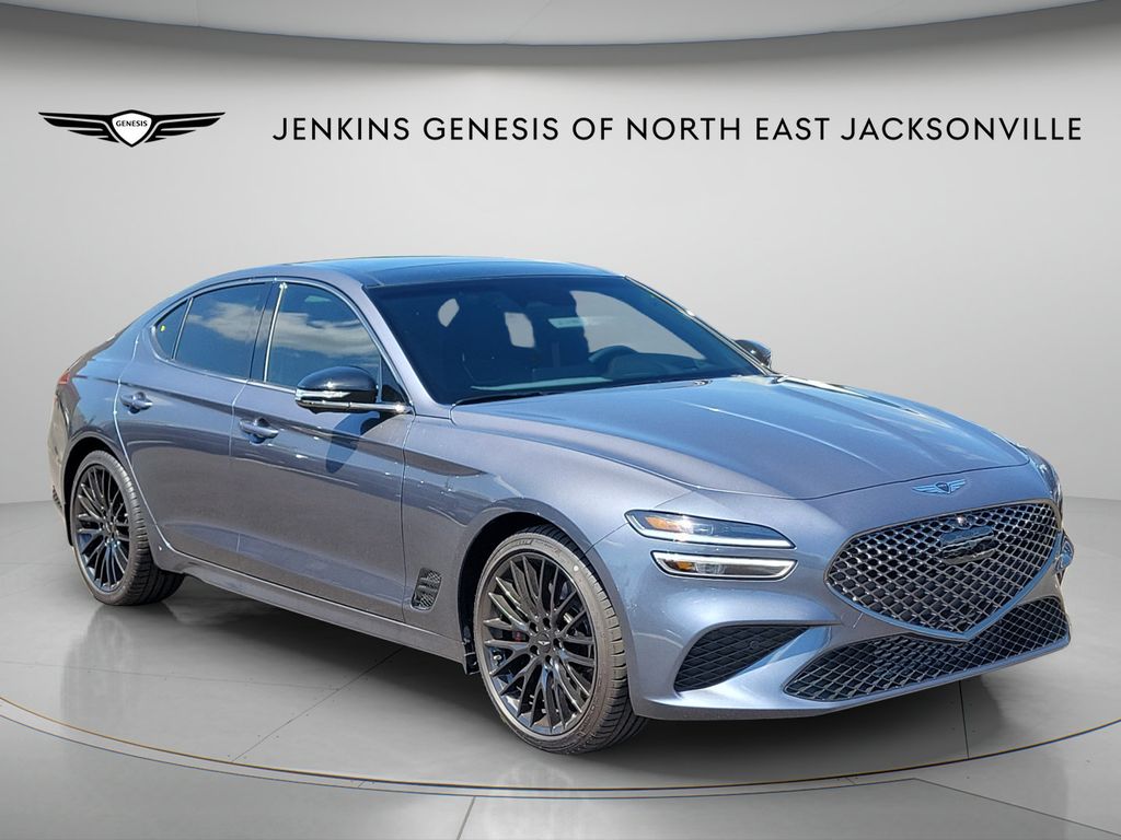 Ceres Blue 2026 Genesis G70 Sedan Rear-Wheel Drive 8-Speed Automatic