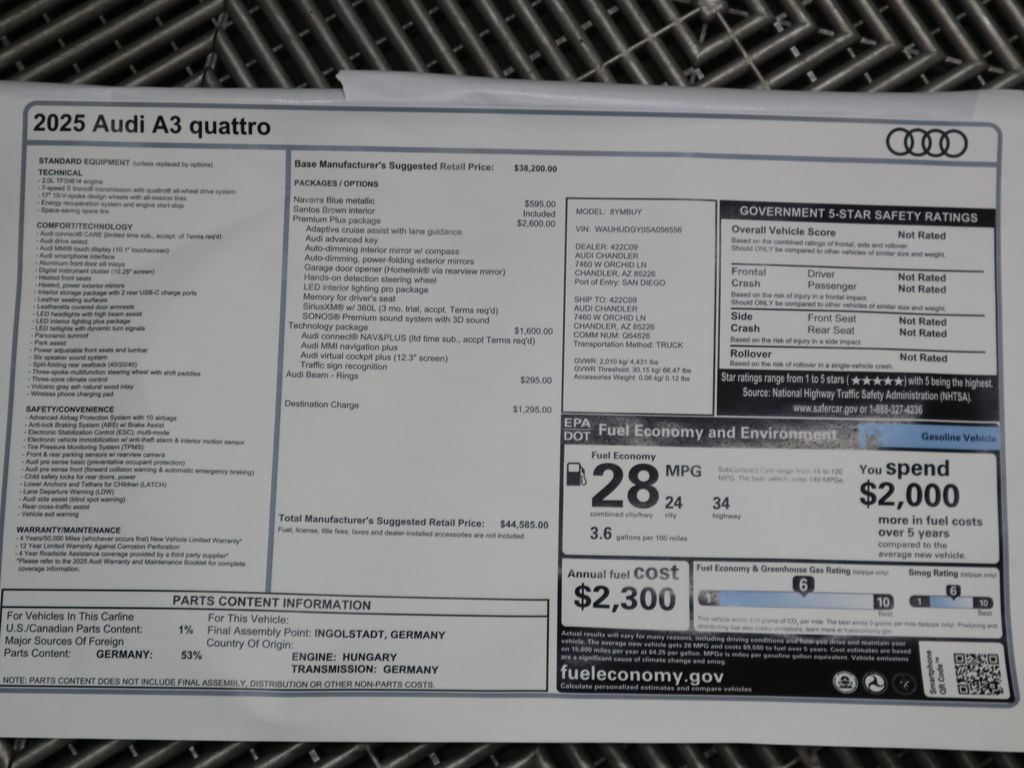 Thumbnail: 2025 Audi A3 - 10