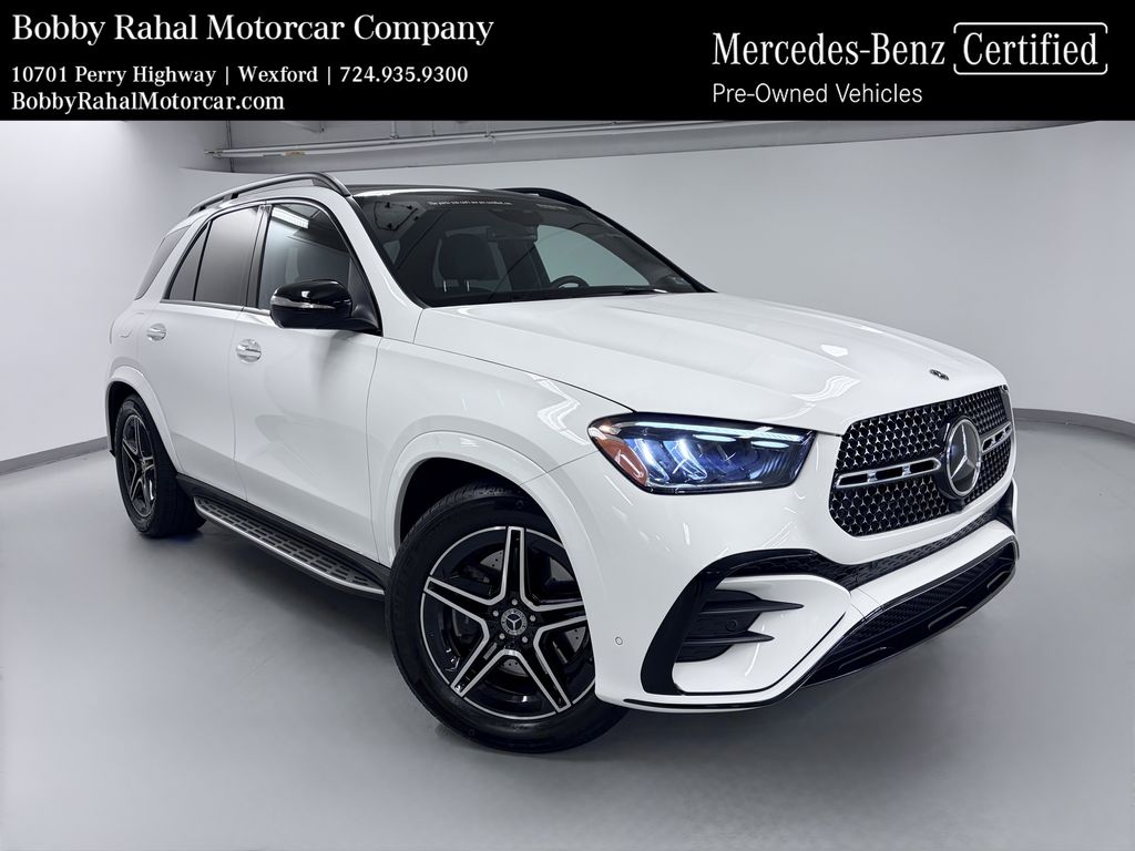 Polar White 2025 Mercedes-Benz GLE SUV / Crossover All-Wheel Drive 9-Speed Automatic