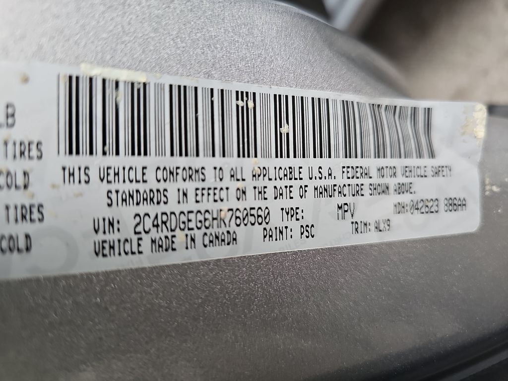 Used 2017 Dodge Grand Caravan Van