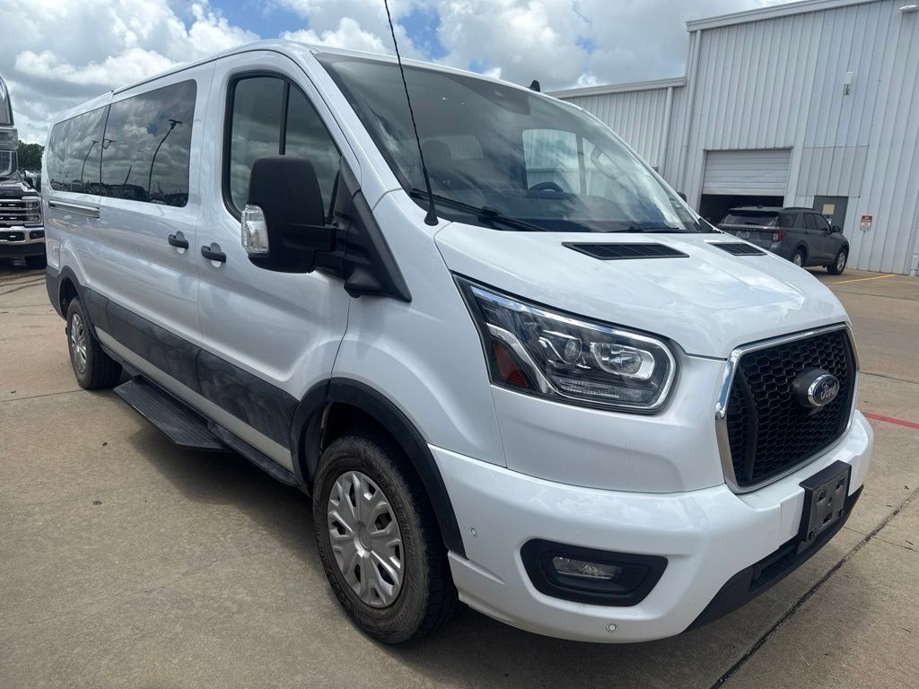 2023 Ford Transit-350 XLT White at North Houston Mitsubishi