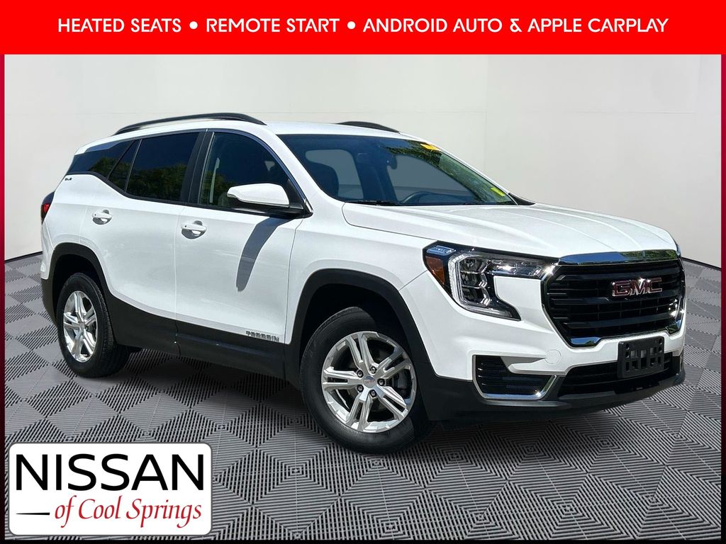 Summit White 2024 GMC Terrain SUV / Crossover All-Wheel Drive 9-Speed Automatic