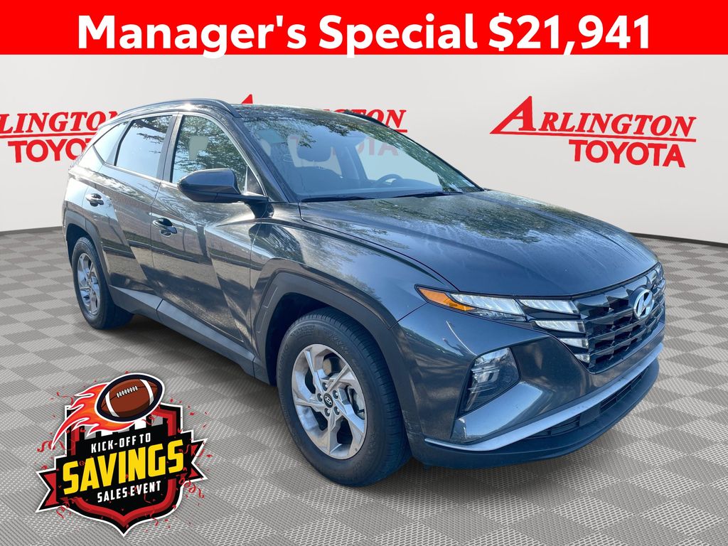 Dark Gray Metallic 2024 Hyundai Tucson SUV / Crossover Front-Wheel Drive 8-Speed Automatic