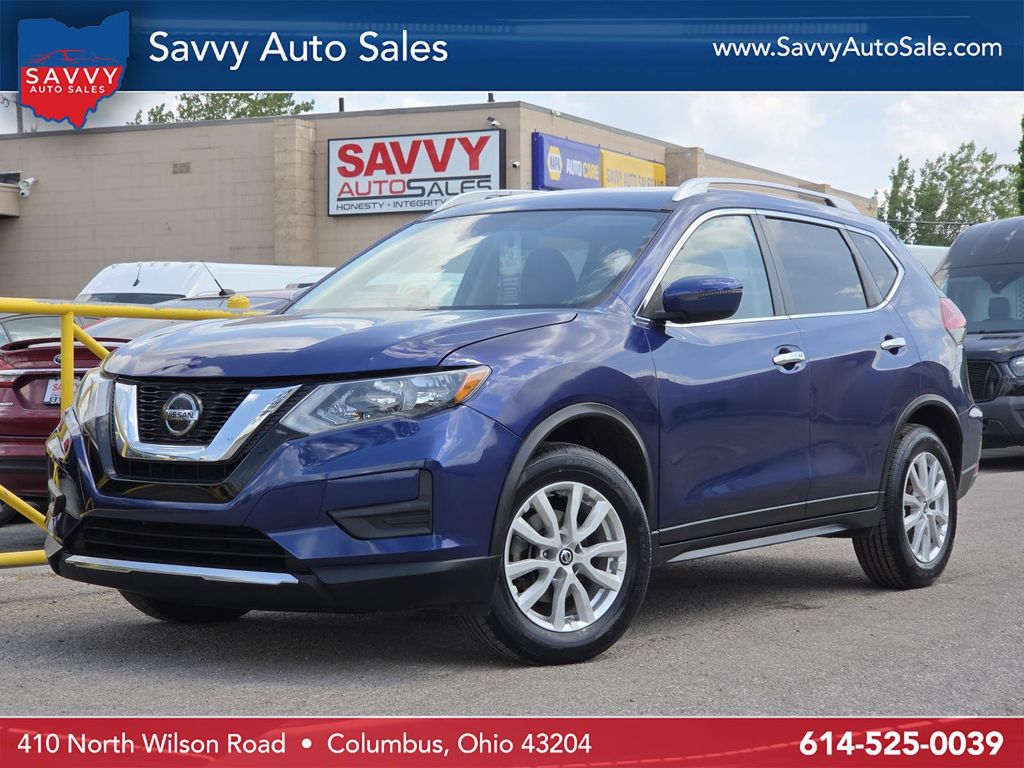 Caspian Blue Metallic 2020 Nissan Rogue SUV / Crossover Front-Wheel Drive Continuously Variable Transmission